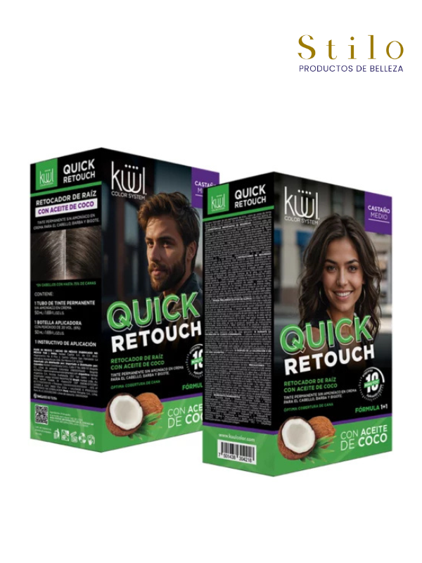 KUUL Quick Retouch Medium Brown Kit 100 ml