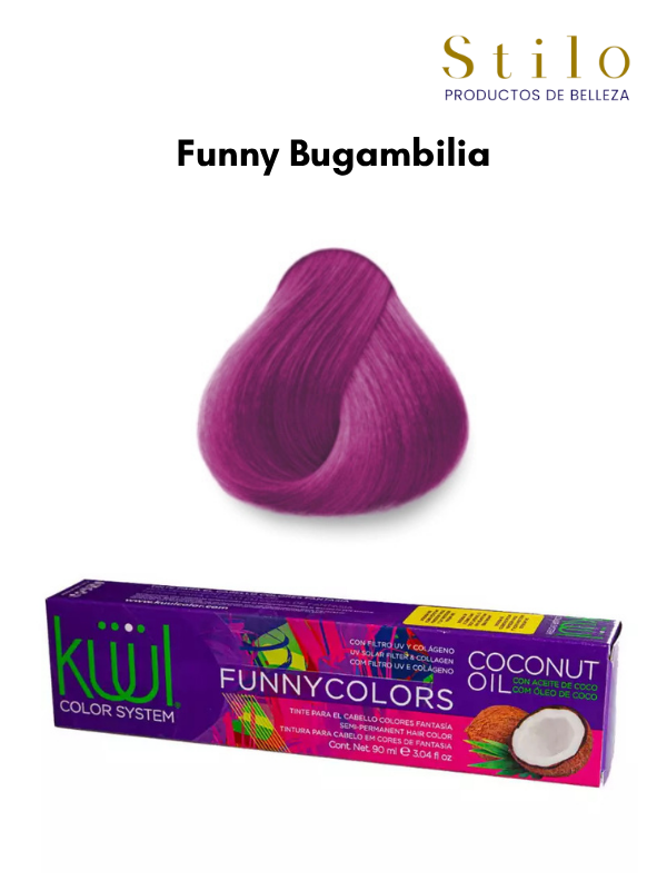 TINTE KUUL FUNNY COLORS Bugambilia 90 G