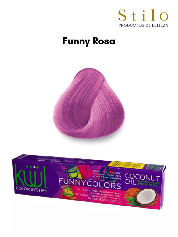 TINTE KUUL FUNNY COLORS Rosa  90 G