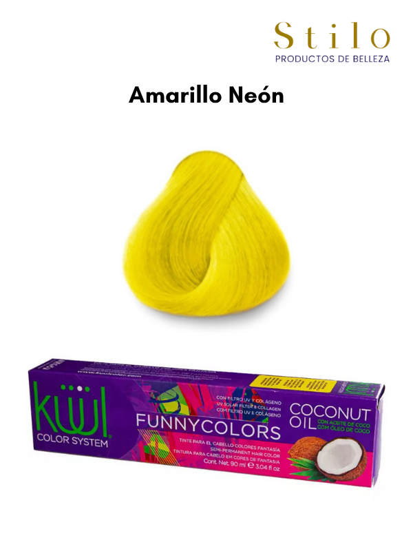 TINTE KUUL Amarillo Neon 90 G
