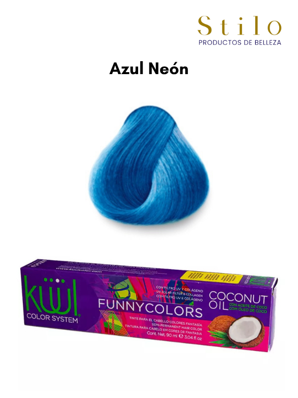 TINTE KUUL Azul Neon 90 G