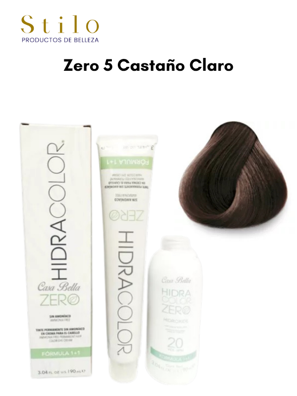 TinteHidra ZERO No. 5 90 g Con Perox. 135 ML
