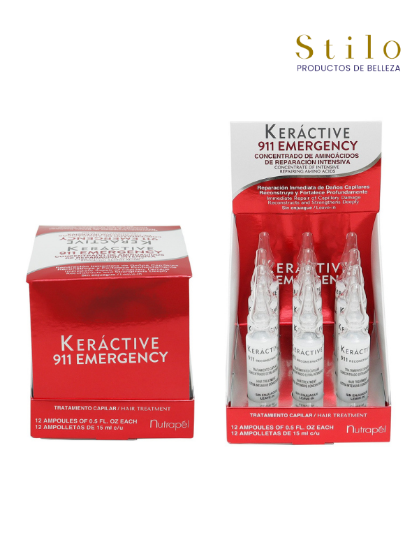 911 Reconstructive 12 Amp. 15 ml c/u Nutrapel