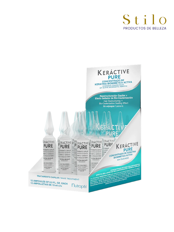 Pure Trat. sin Enjuague 12 Ampolletas Nutrapel