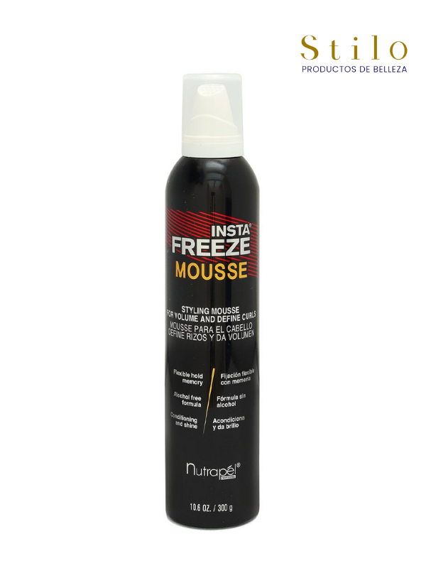 Espuma modeladora p/cabello 300 g Nutrapel