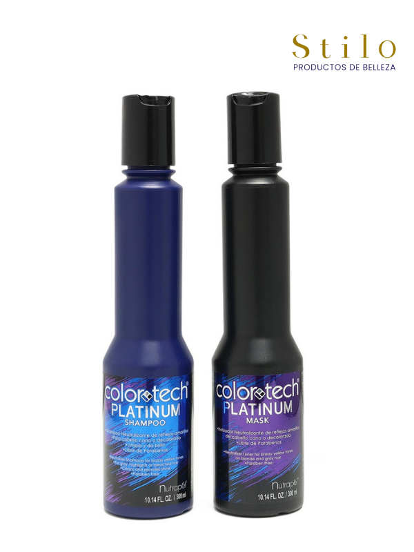 Platinum Shampoo y mascarilla Neutralizante 300 ml Nutrapel
