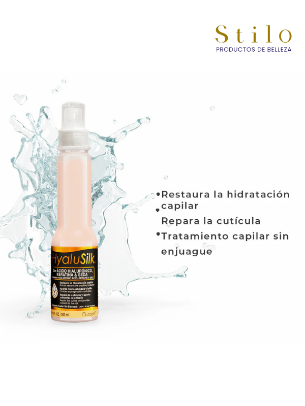 Tratamiento 2 fases hyalusilk acido hialuronico 300ml