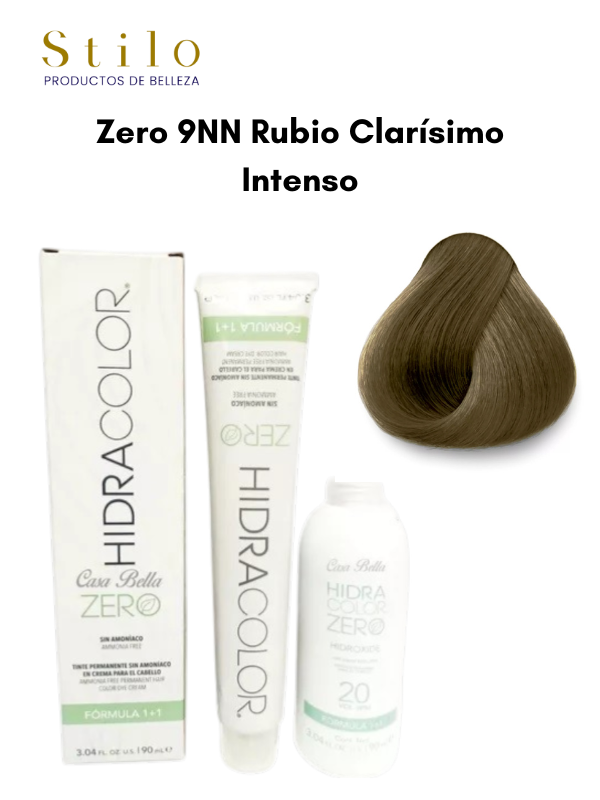 TinteHidra ZERO No. 9NN 90 g Con Perox. 135 ML