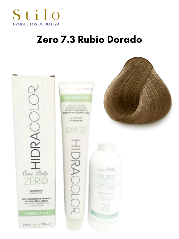 TinteHidra ZERO No. 7.3 90 g Con Perox. 135 ML