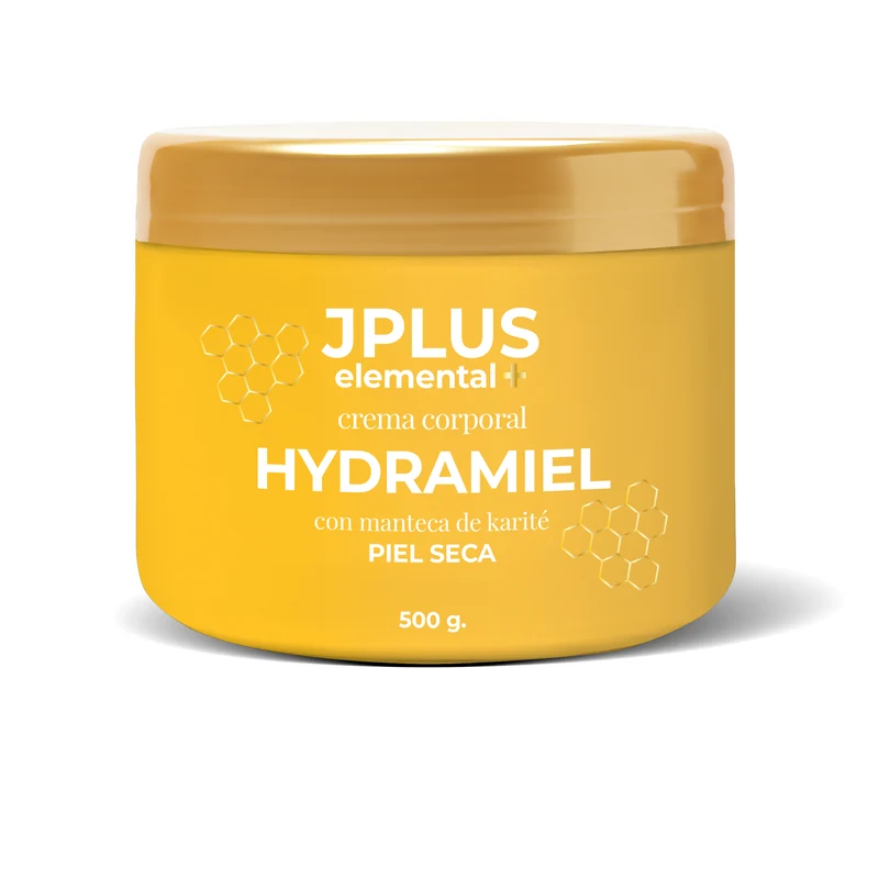 Crema Humectante Hydramiel p/ Piel seca 500g J Plus