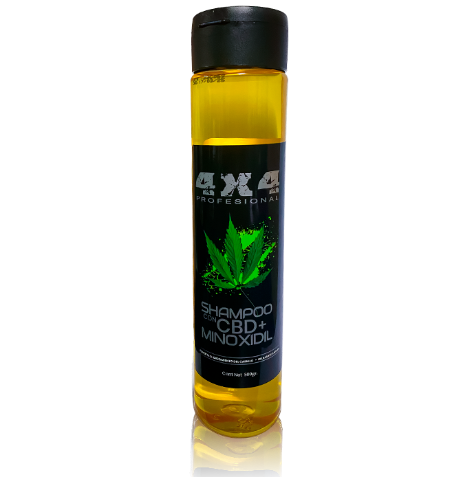 Shampoo CBD y Minoxidil 500 g