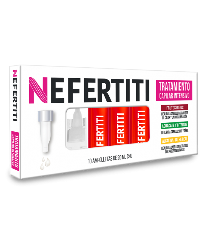 NEFERTITI AMP.FRUTOS ROJOS EST.C/10 20 ML